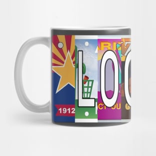 Arizona Local, License Plates Mug